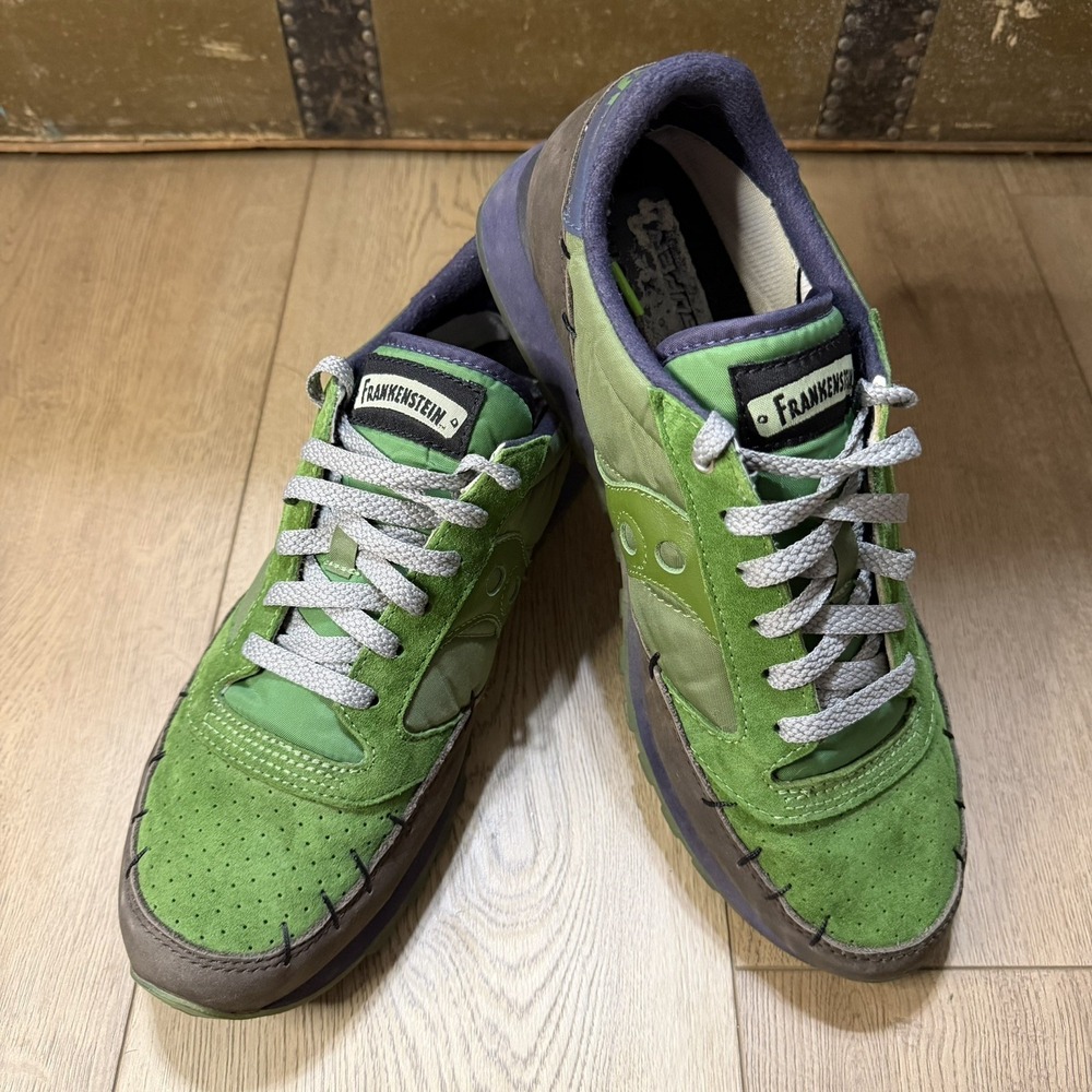 Saucony x Super7 Jazz Original Frankenstein Running Shoes Unisex Size 10